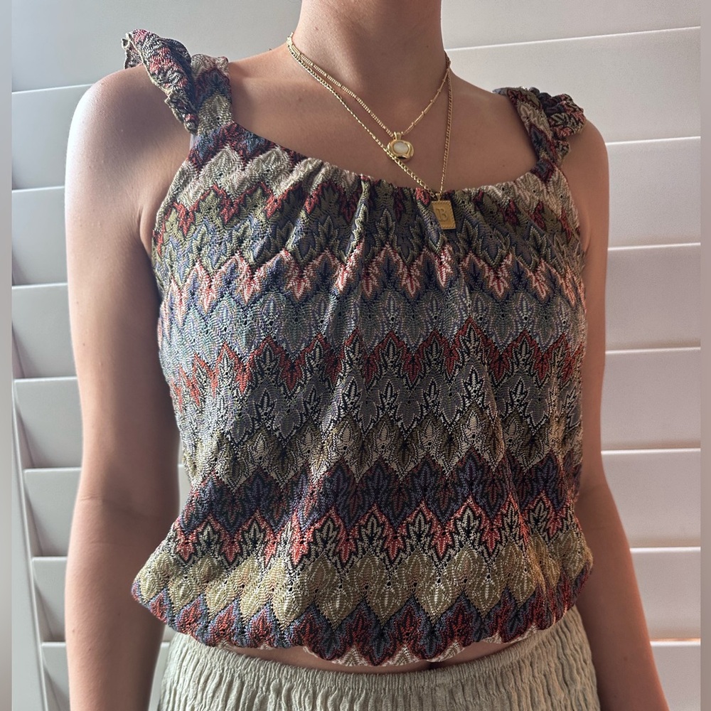 Missoni Inspired Top